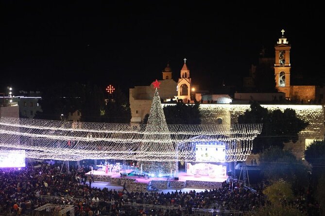 2024 Israel Christmas Holy Land Tour - Bethlehem Midnight Mass - Masada and the Dead Sea add historical range