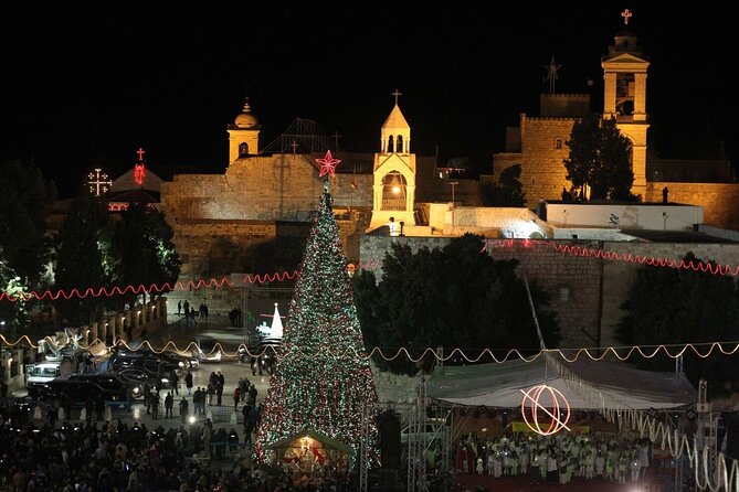 2024 Israel Christmas Holy Land Tour - Bethlehem Midnight Mass - The northern coast packs four very different stops into one day