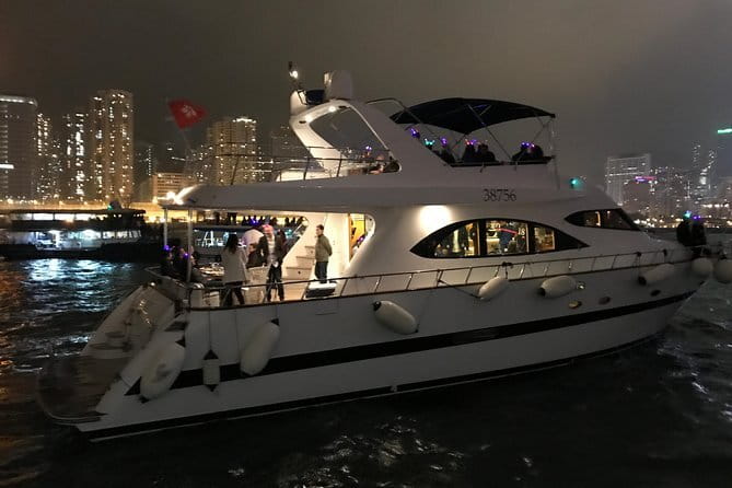 2025 Chinese New Year Fireworks Open Bar Yacht Dinner Cruise HK - Boarding at King Wan Street at 6 pm