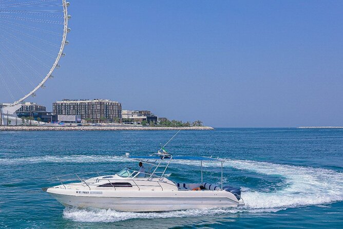 33Ft Private Yacht Rental On New Year's Eve 2025 - Ain Dubai from the water
