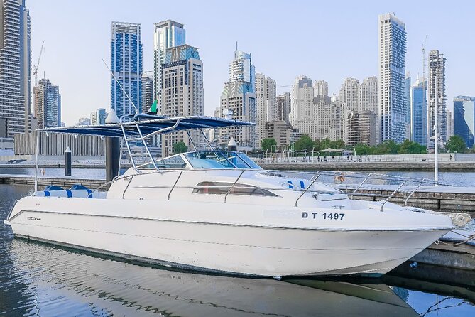 33Ft Private Yacht Rental On New Year's Eve 2025 - The Burj Al Arab from offshore