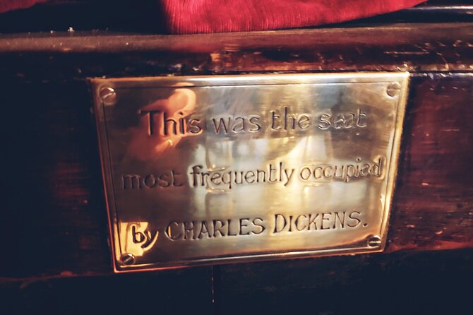 A Christmas Carol and Charles Dickens Old London Walking Tour - George and Vulture, then Simpson’s Tavern