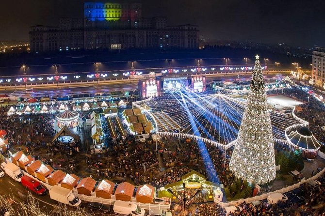 Bucharest: Tour of Christmas traditions & decorations - Starting near the Romanian Athenaeum at 4:30 pm
