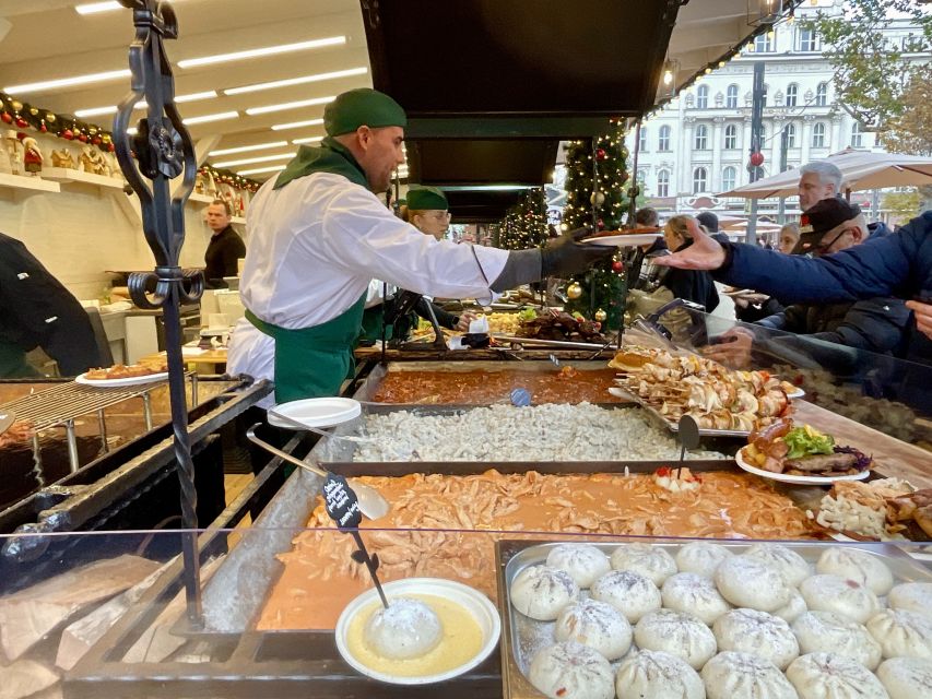 Budapest: Christmas Market Guided Walking Tour with Tastings - Starting at the Hungarian State Opera House