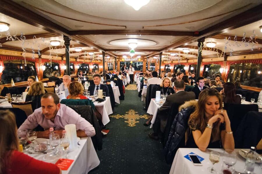 Budapest: New Year's Eve Party Cruise with Food & Live Show - Rajkó Ensemble music and the folk dance show