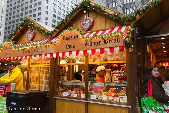 Chicago-Style Holiday Hike: Festive Food and Walking Tour - State Street lights and Macy’s holiday windows