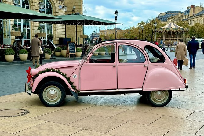 Christmas illuminations in 2CV - With 2 Presents (Food + goodies) - Key points to know before booking