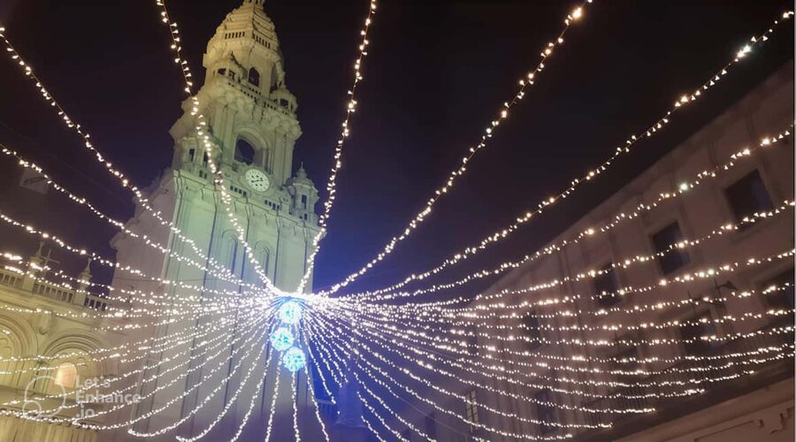Christmas in Santiago de Compostela: a tour among lights and stone - San Fiz de Solovio and the large handmade nativity