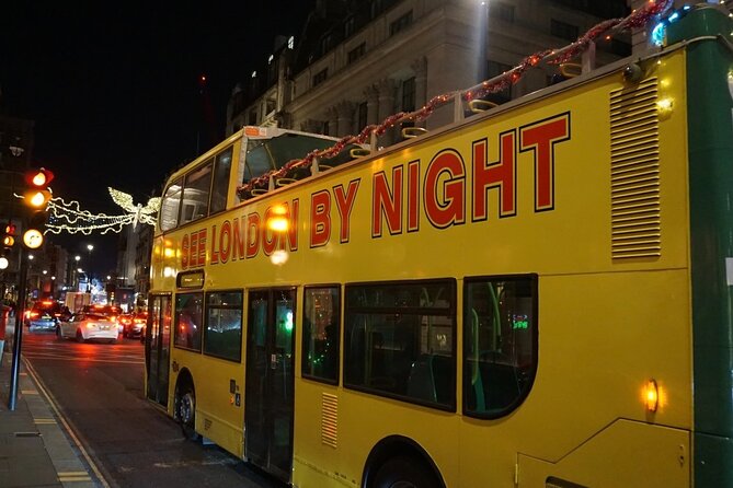 Christmas Lights Open-Top Bus Tour - Key points to know before booking