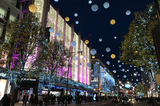 Christmas Lights Open-Top Bus Tour - Westminster and London’s government quarter