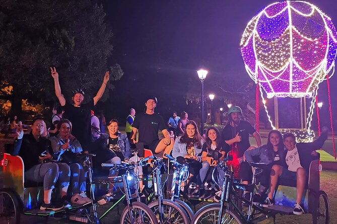 Christmas Lights Rickshaw Tour in Perth - A Christmas ride through central Perth