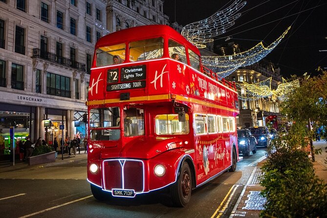 Christmas Lights Tour by Vintage Bus in London - Key points to know before you book