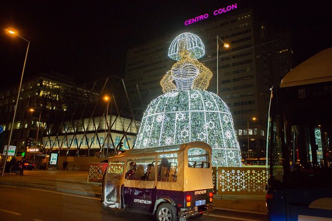 Christmas Lights Tour of Madrid in Eco Tuk Tuk Private - Key points to know before booking