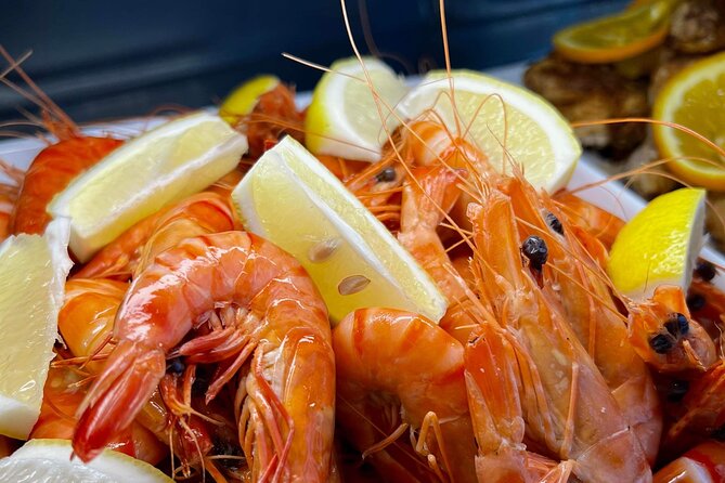 Christmas Lunch Cruise on Newcastle Harbour - The Christmas buffet: ham, turkey, and dessert