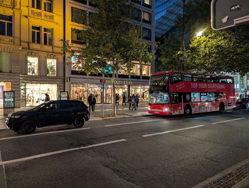 Christmas market lights tour bus through Berlin, free mulled wine (2.5 hours) - Bebelplatz offers the most elegant city-center setting