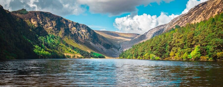 (Christmas Morning) Glendalough Half Day Tour from Dublin - Arriving at Glendalough’s lakeshore