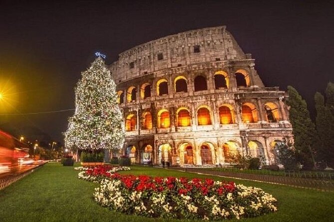 Christmas Nativities and Angels Tour in Rome - The Pantheon, Piazza della Rotonda, and its fountain