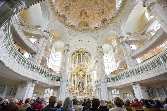 City Tour and Guided Tour in the New Green Vault - Program C - The Festive - Neumarkt and the Frauenkirche interior