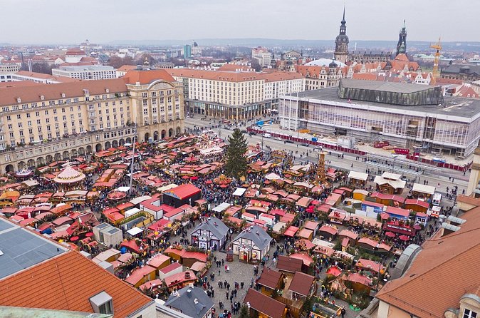Dresden Private Christmas Market Tour With A Professional Guide - Neumarkt Christmas Market beside the Frauenkirche