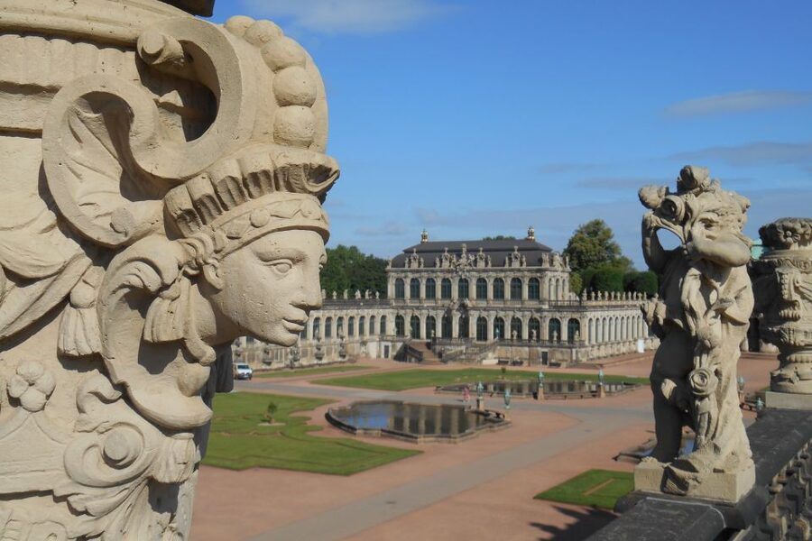 Dresden with a touch of Xmas: English small group tour - Cathedral, Fürstenzug, and a city shaped by religion and power