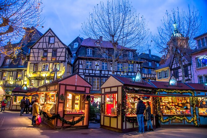 Excursion to Colmar and Ribeauvillé to the Christmas market - The road from Ribeauvillé to Colmar