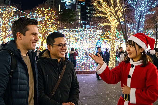 Experience the Magic of Christmas in Tokyo - Rainbow Bridge and Odaiba start the evening