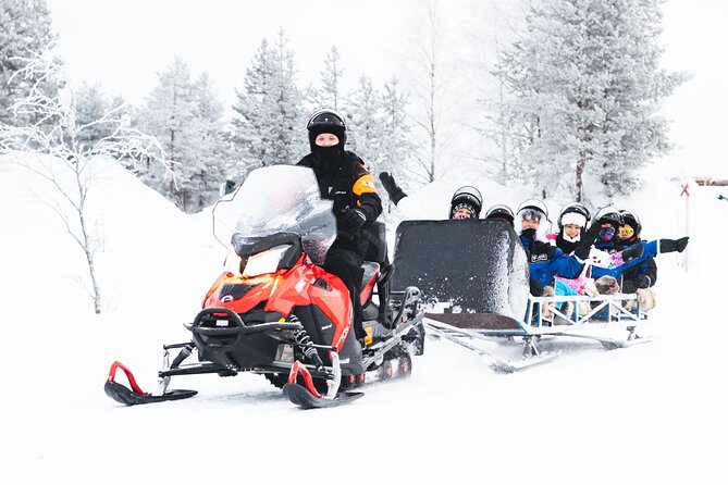 Family Snowmobile Safari from Santa Claus Village - A Snowmobile Ride Designed Around Families