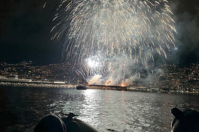 Fireworks by Boat - New Years Eve/June Atlantic Festival - What the boat experience includes