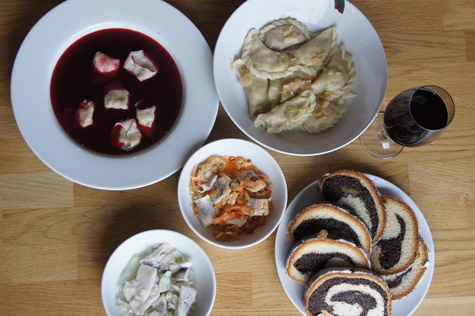 Flavours of Polish Christmas: 4 course dinner + cooking class - Arriving at Pierogi & More at 5:30 pm
