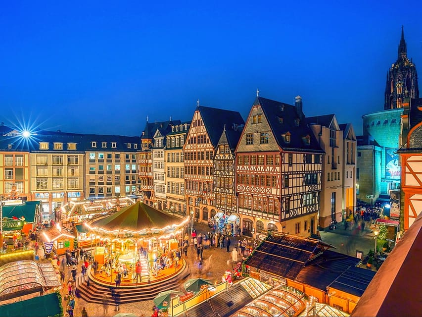 Frankfurt: Christmas Market & Old Town Tour 60 min-daily 16:00-in German - A fast route into Frankfurt’s Christmas season