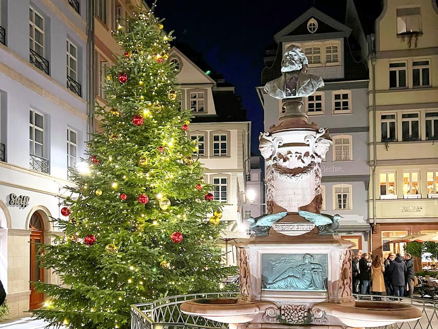 Frankfurt: Christmas Market & Old Town Tour 60 min-daily 16:00-in German - Meeting at St. Paul’s Church