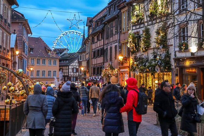 From Basel: Colmar Christmas Market & Wine Tasting Private Tour - Free time for lunch, shopping, and your own pace