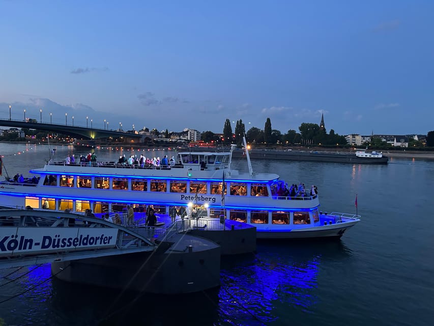 From Bonn: Christmassy Advent Cruise on the Rhine - The Siebengebirge brings hills to the river view