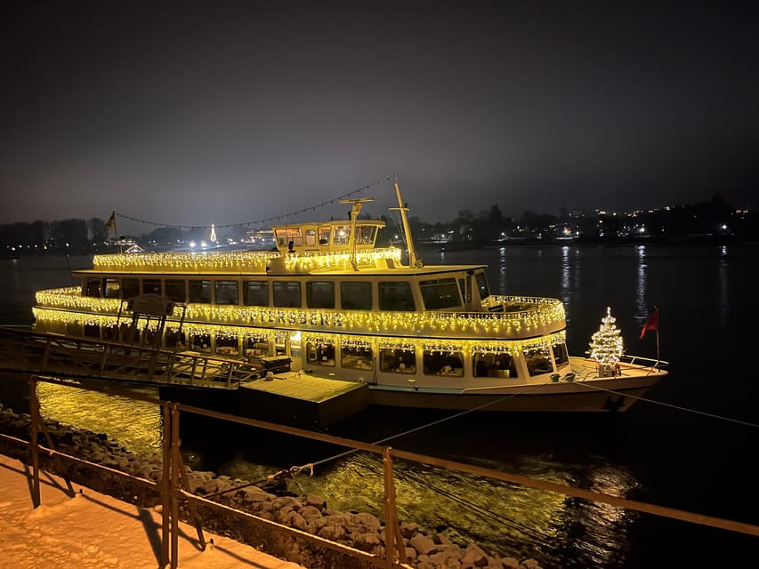 From Bonn: Christmassy Advent Cruise on the Rhine - How the $22 price compares with the experience