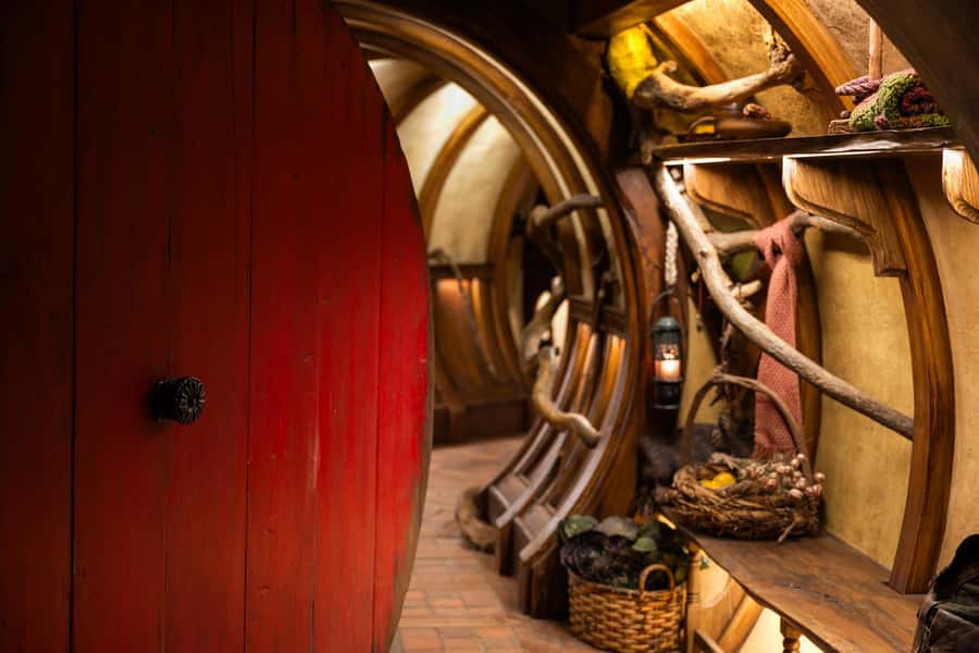 From Rotorua: Hobbiton Movie Set Tour with Festive Lunch - A drink at the Green Dragon Inn