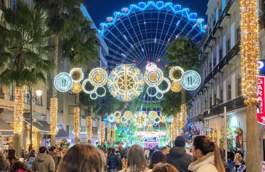 From Santiago: Christmas Lights of Vigo And Pontevedra - Pontevedra gives the day a better opening