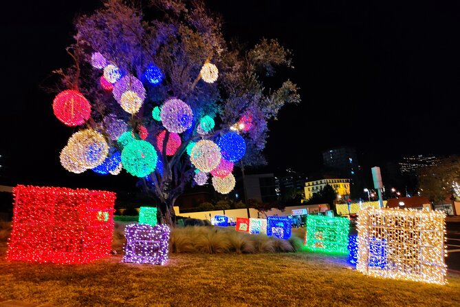 Funchal: Christmas Lights Sightseeing Night Tour - From your hotel or cruise terminal to the seafront