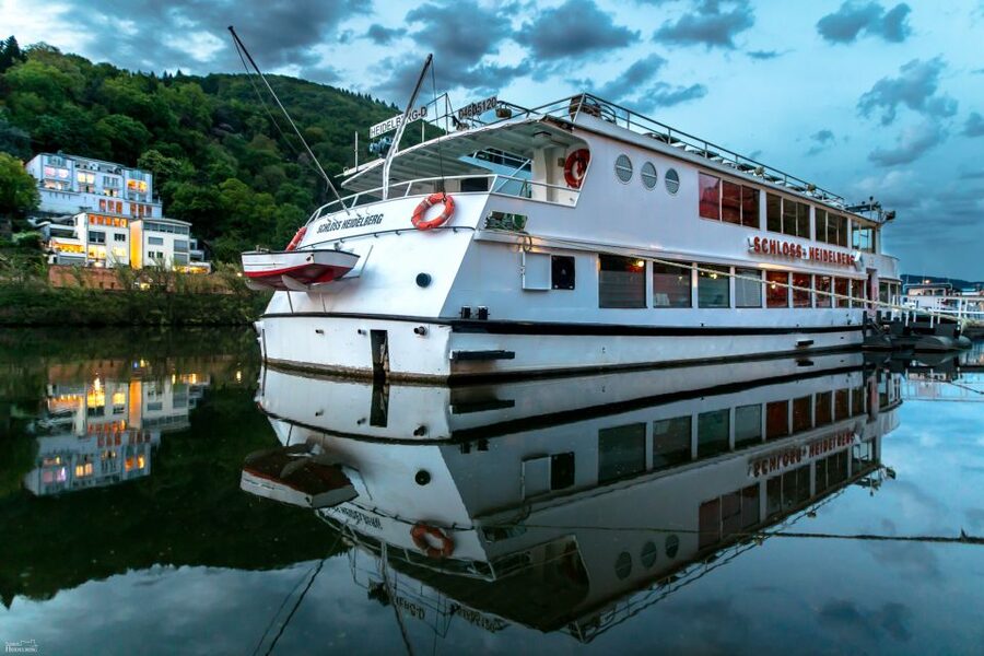 Heidelberg: Sightseeing Boat Tour with Mulled Wine - The detour to Wieblingen Weir Bridge