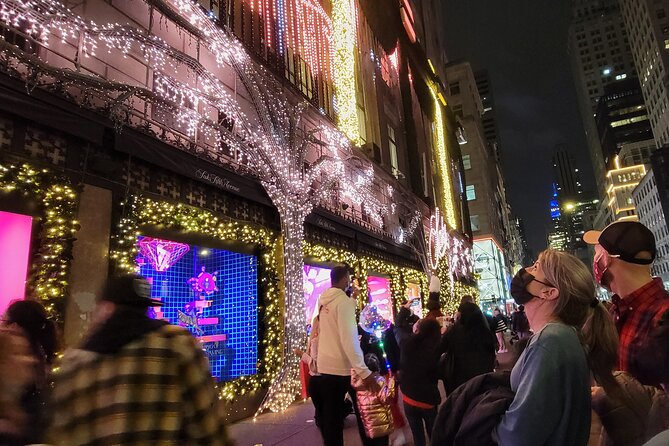 Holiday Lights Extravaganza Walking Tour - Fifth Avenue delivers the window-shopping spectacle