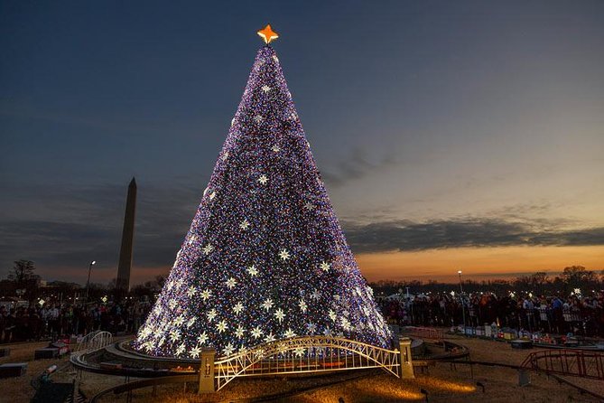Holiday Lights Tour of Washington DC and Old Town Alexandria - Embassy Row and the Canadian tree