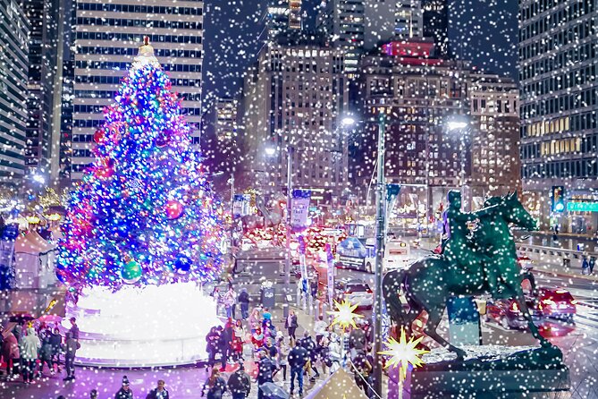 Holiday Lights Trolley Tour - South Smedley Street: A Short Light Stop