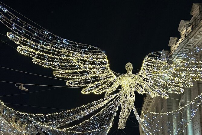 Iconic Streets of London Christmas Lights Tour - Covent Garden provides the grand finale