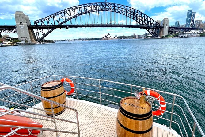 Intimate Sydney Harbour All-Inclusive New Year's Eve Cruise - The evening menu: barbecue, seafood, and open drinks