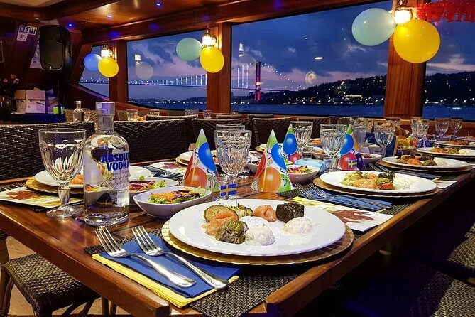 Istanbul New Year's Eve 2027 Dinner and Party Cruise on Bosphorus - What you see along the European shore