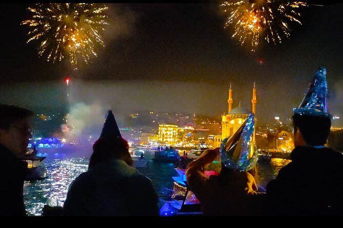 Istanbul New Year's Eve Dinner Cruise With Fireworks Shows 2026 - A New Year’s Eve setting only Istanbul can provide
