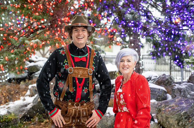 Leavenworth Christmastown Tour - Kris Kringl and the custom ornament