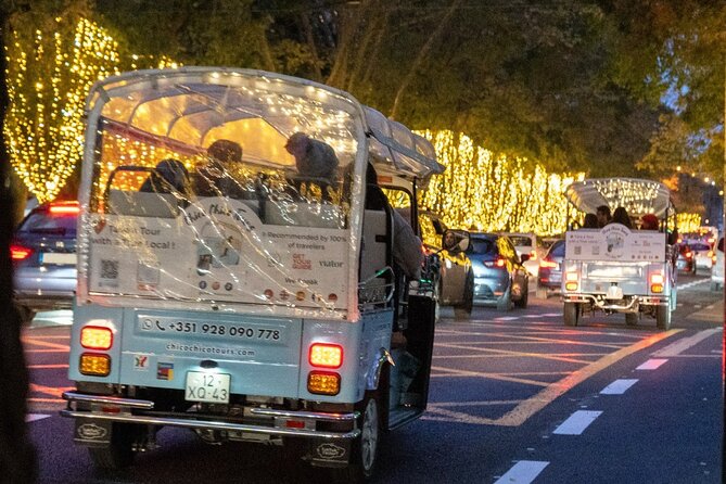Lisbon Christmas Lights Tuk-Tuk Tour with Local Guide - São Pedro de Alcântara offers the best wide view