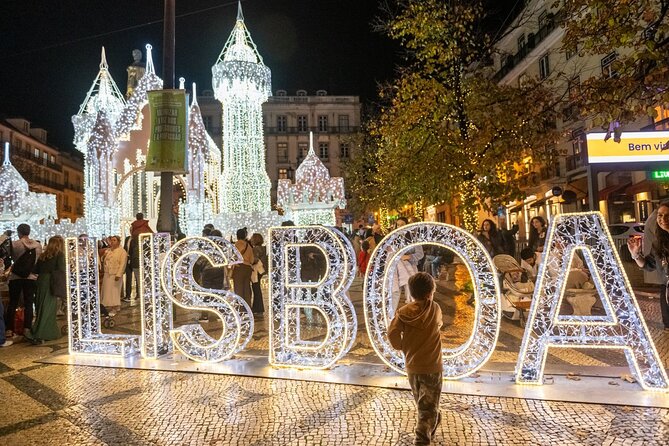 Lisbon Christmas Lights Tuk-Tuk Tour with Local Guide - Commerce Square gives you the tour’s main photo