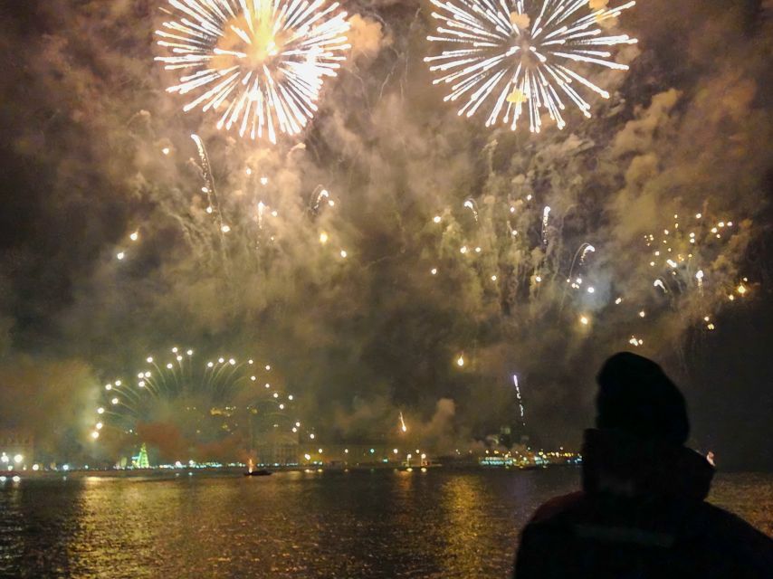 Lisbon: New Year’s Eve Fireworks Tagus River Sailing Cruise - Central Lisbon from the Water