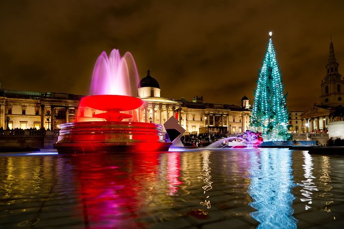 London Christmas Eve Illuminations Guided Tour by Night - Buckingham Palace after dark